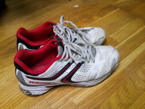 以前履いていたシューズ